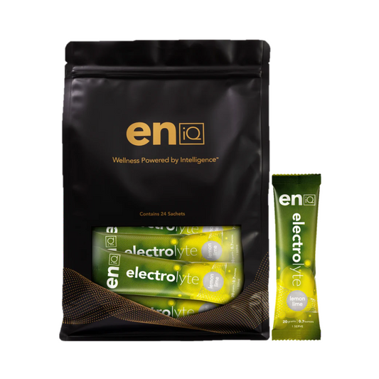 eniQ Electrolyte Sachet 20g, Lemon Lime Flavour, 24pk