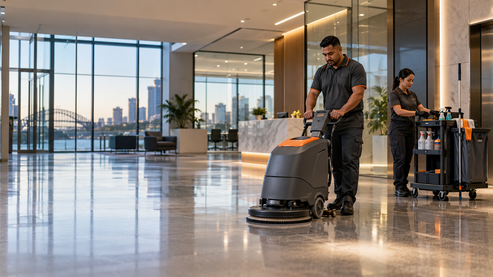 Commercial cleaning supply solutions