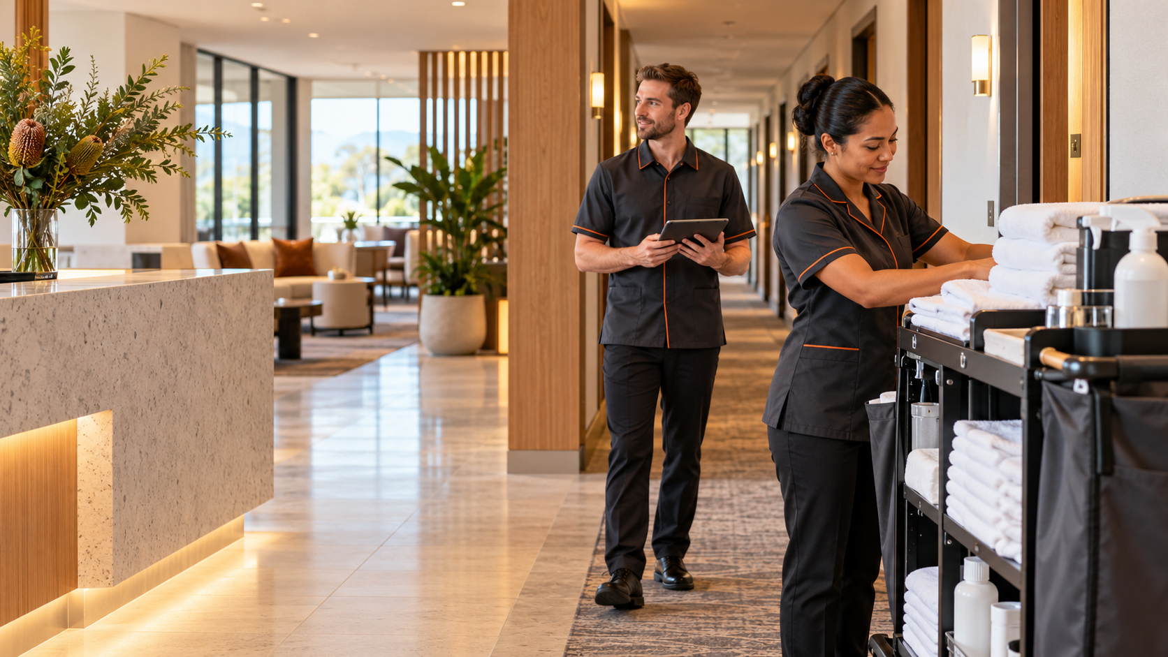 Hospitality and accommodation supply solutions