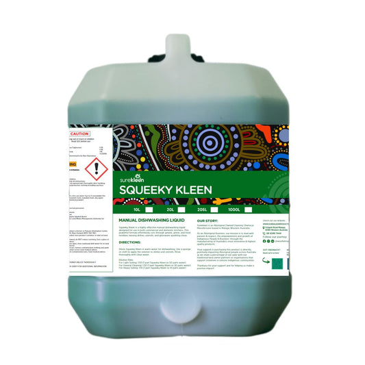 Surekleen Squeeky Kleen 10L manual dishwashing liquid
