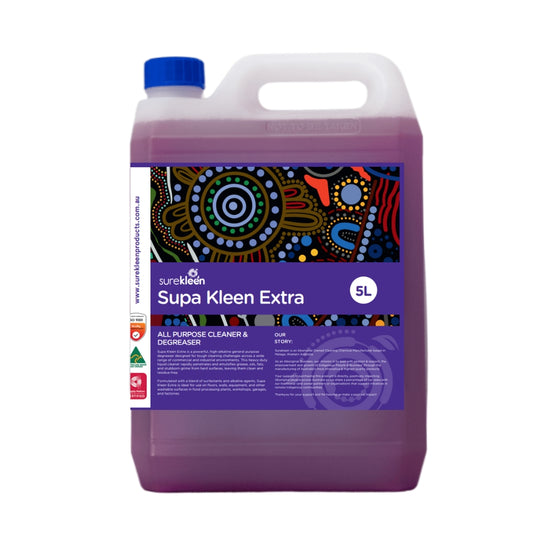 Surekleen Supa Kleen Extra Closed Loop 5L heavy-duty alkaline degreaser
