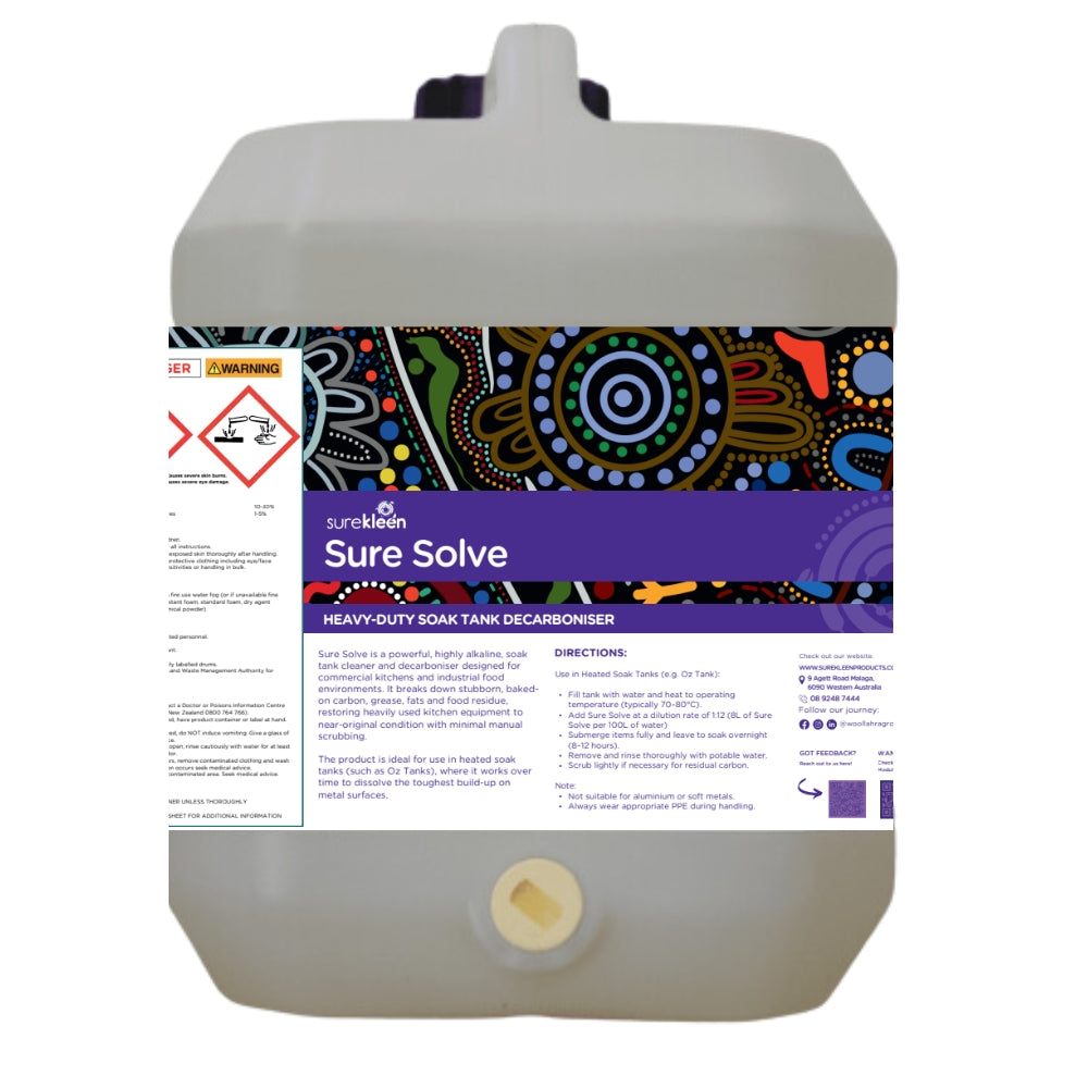 Surekleen Sure Solve 10L heated soak tank decarboniser
