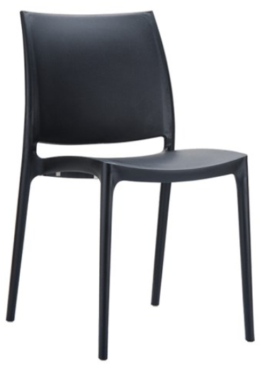 Chair Black Maya - 450mm