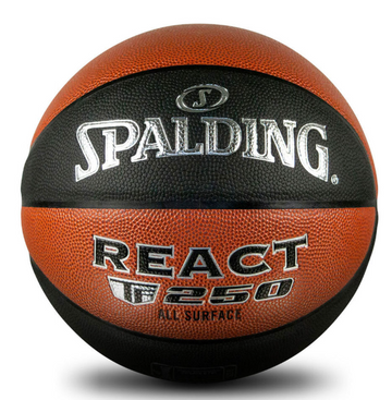Spalding React TF 250 Basketball Orange/Black 7
