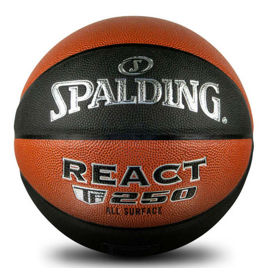 Spalding React TF 250 Basketball Orange/Black 7