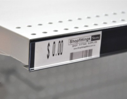 Flat Data Strip Adhesive 26 x 900 mm Black DS-S26-900B