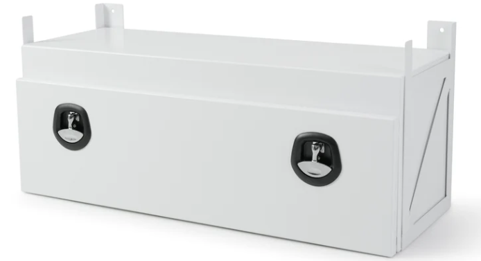 WTB1200 Truck Box 1200mm L x 450mm H x 410-450mm D - White