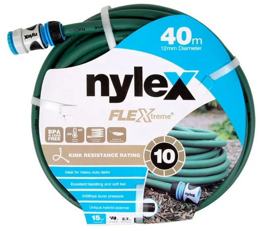 Nylex 12mm x 40m Flextreme Garden Hose