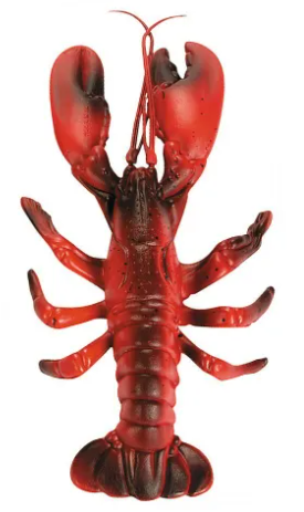 Plastic Lobster - 27cm long x 15cm wide (including legs).