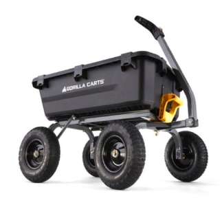 Gorilla Carts 200L Poly Dump Cart