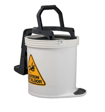 IW-008W Oates Dura Clean Bucket MkII, White, 15L