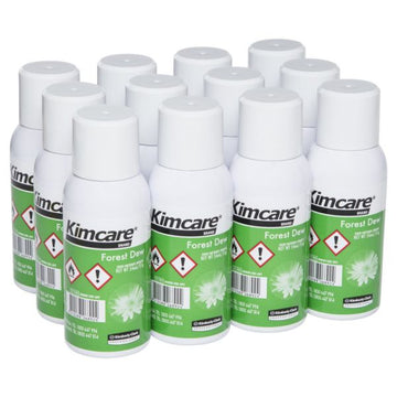 KIMCARE MICROMIST 6892 Fragrance Refill, Forest Dew, 12 Cans/Case