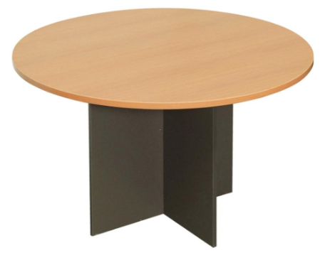 Rapid Worker Round Table - 900mm Dia - Beech