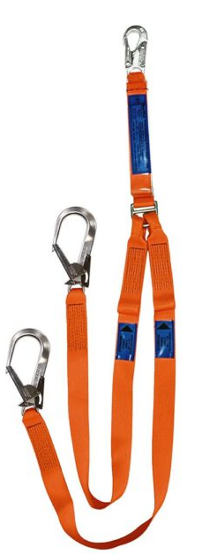 SPANSET ERGO Twin Lanyards with Scaffold Hooks