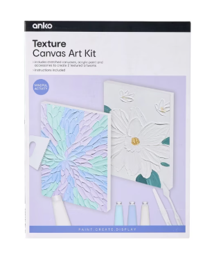 Texture Canvas Art Kit