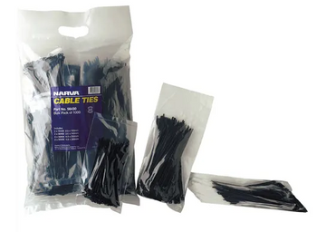 NARVA 1000pce CABLE TIE ASSORTMENT