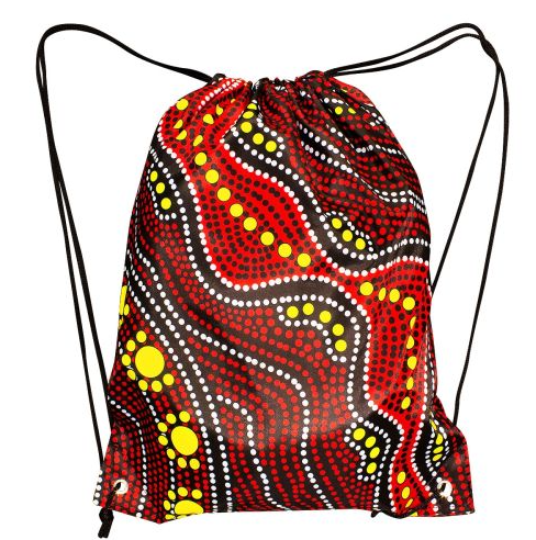 Serpent Drawstring Bags - 34cm W x 42cm H - NAIDOC 2025