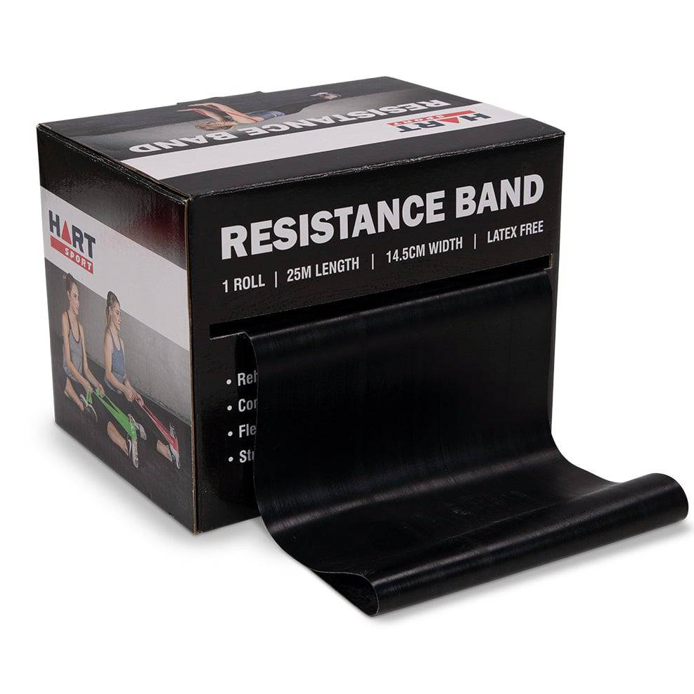 HART Resistance Bands X-Heavy - BLACK - 25m