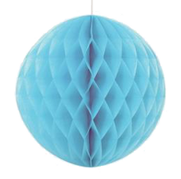 Honeycomb Ball 20cm Powder Blue