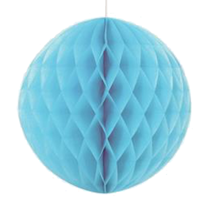 Honeycomb Ball 20cm Powder Blue