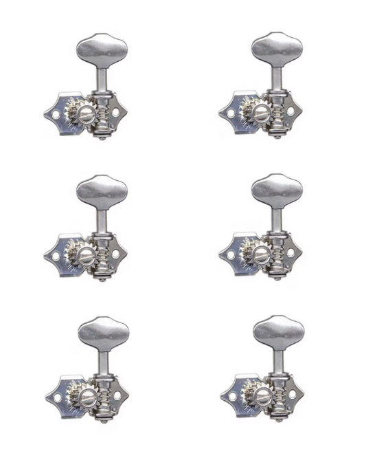 Deluxe Vintage Series Nickel Machine Heads