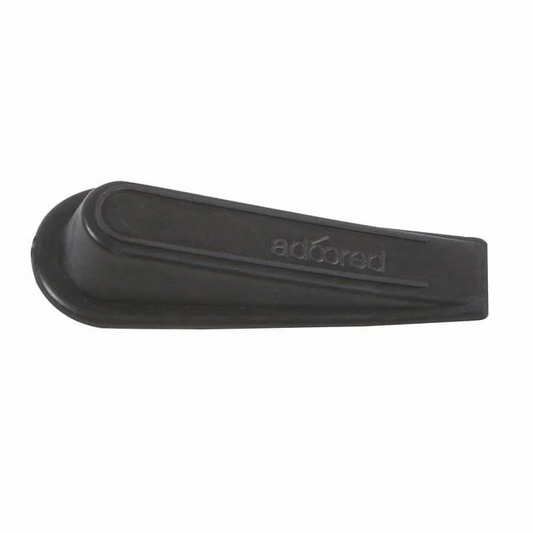 Large Black Rubber Door Wedge