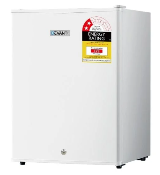 Devanti 60L Upright Freezer Fridge White