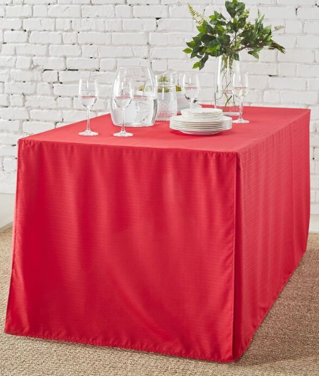 KOO Salute Trestle Tablecloth Red 76 x 183 cm