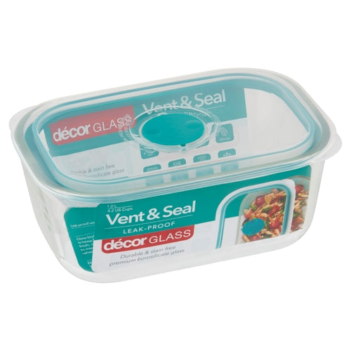 VENT & SEAL GLASS OBLONG 1L