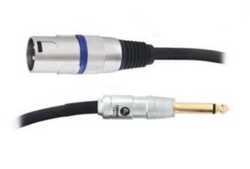 Carson ROM20H Rocklines XLR to ¼” Microphone Cable – 6m