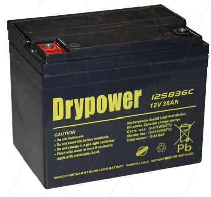 Drypower 12V 36Ah SLA Battery