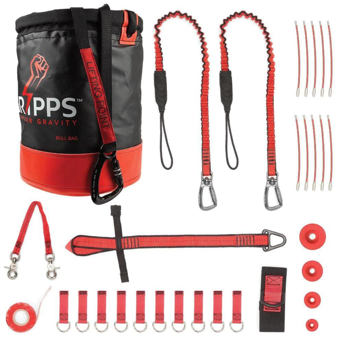 10 Tool Tether Kit With Bull Bag