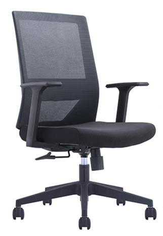 Martha Office Chair, Mesh Back - Black