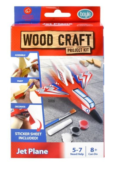 Boyle Wood Craft Project Kit Jet Plane