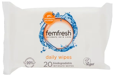 Femfresh Feminine Cleansing Wipes X 20