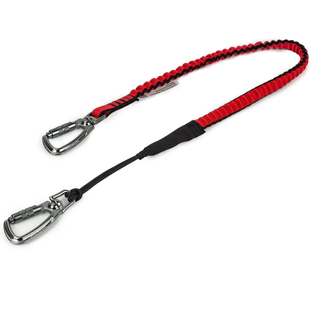 Bungee Tether Dual Carabiner Dual-Action - 7.0kg