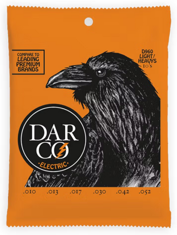 Darco Light/Heavy Electric Guitar Strings 10-52 D960