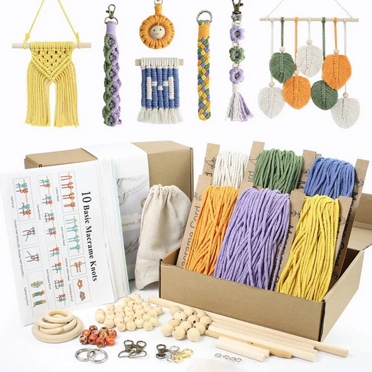 Ultimate Macrame Starter Kit - Includes 10 Patterns