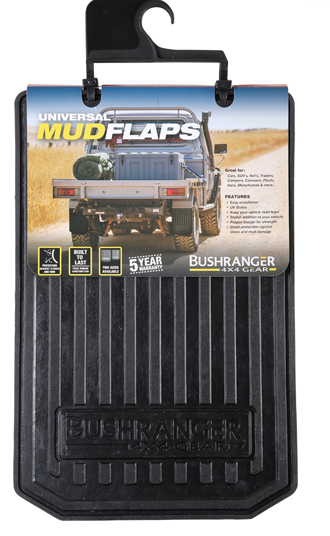 Bushranger Moulded Mud Flaps