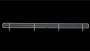Gondola Shelving Front Fence 900x50mm white  G-FFW-900