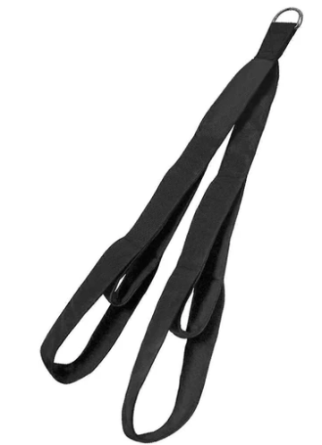 Dual Length Tricep Rope Cable Attachment