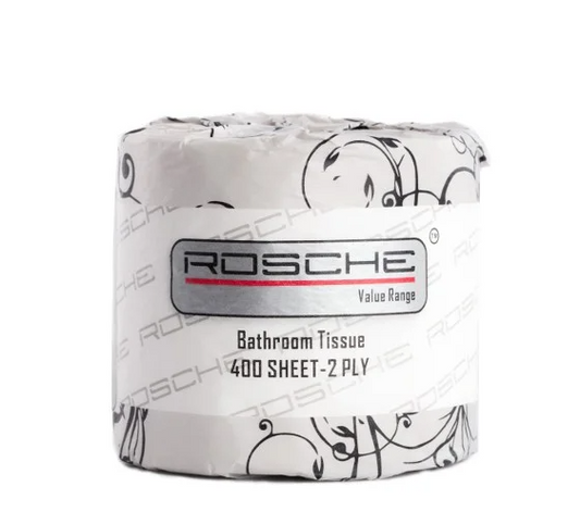 6600 Rosche Toilet Paper, Rolls, 2 PLY 