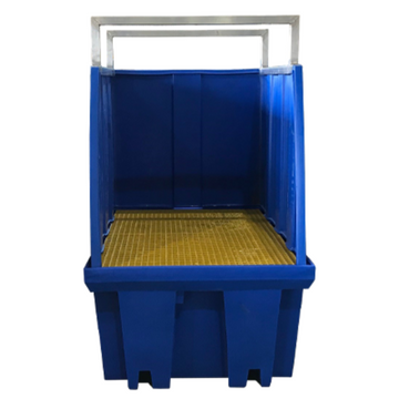 Poly Shroud to suit Single IBC Bunded Pallet