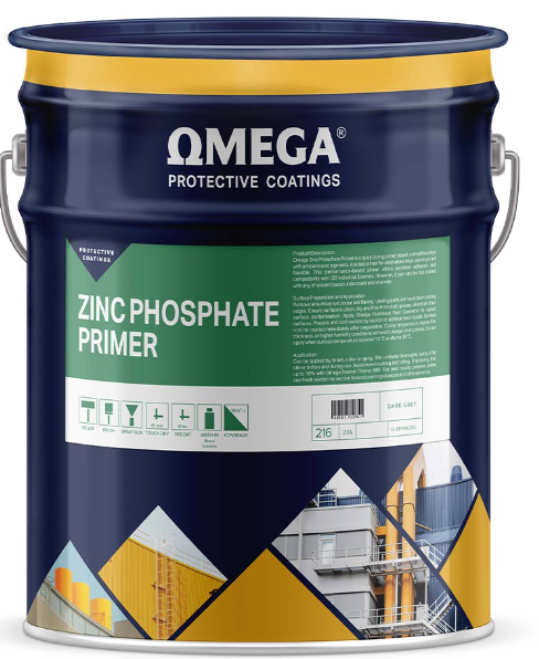 Omega Zinc Phosphate Primer 20L (White N14)