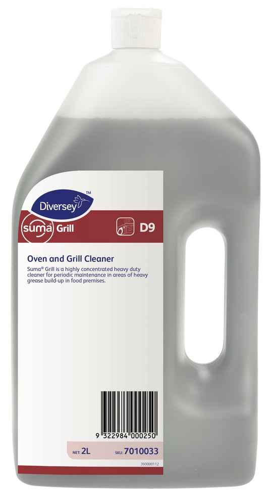 Diversey Suma Grill D9 Oven Cleaner 2L