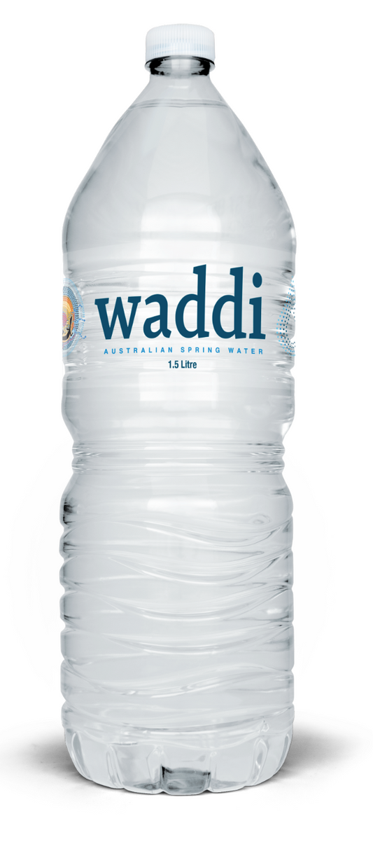 Waddi 1.5ltr Spring Water (WA/QLD) x 6pk