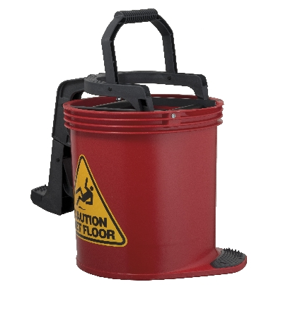 IW-008R Oates Dura Clean Bucket MkII, Red, 15L
