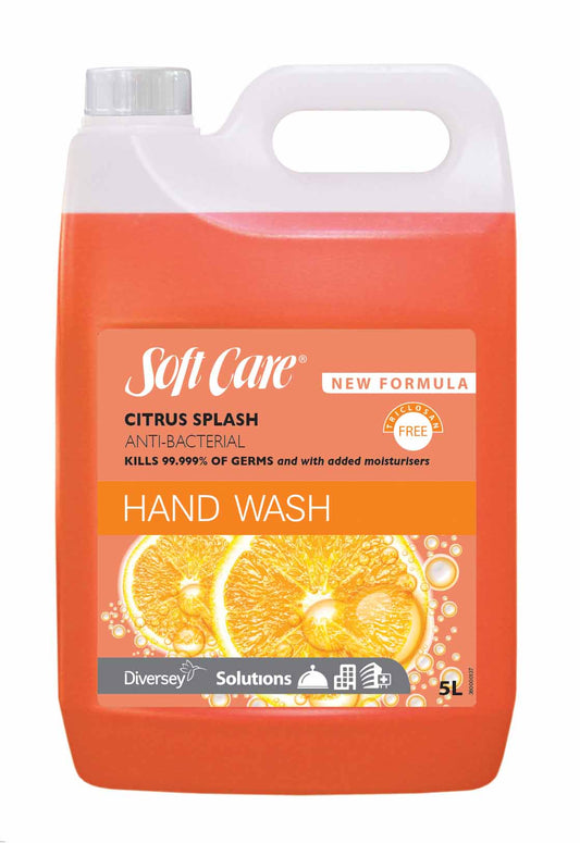 Diversey Soft Care Anti-Bac Hand Wash Citrus Splash 5L