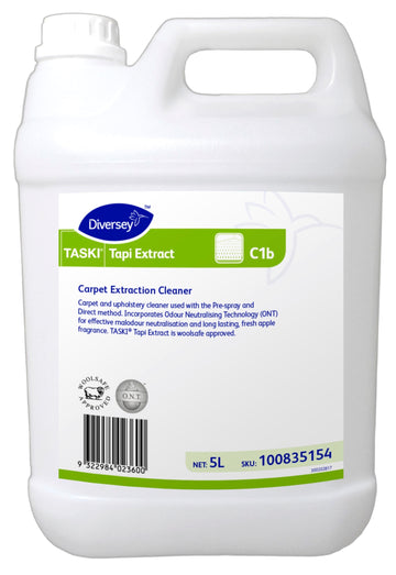 Diversey TASKI Tapi Extract - Carpet Shampoo Injection/Extraction - 5L