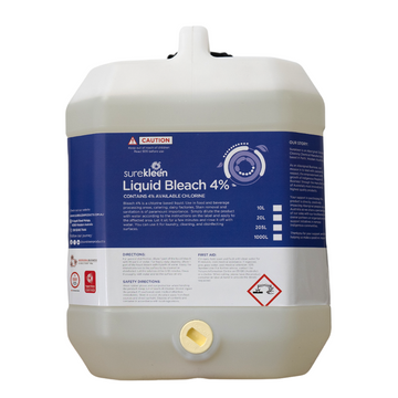 Surekleen Liquid Bleach 4%, 10L